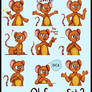 Ohfour Sticker Set 2