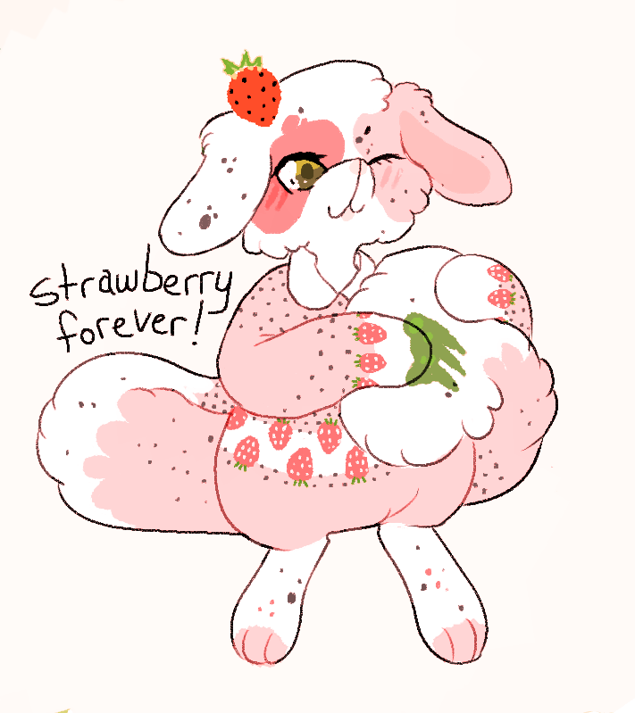 strawberry forever. $15.