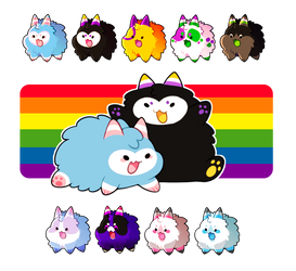 (CHARITY) Pride Puffs, CLOSED!