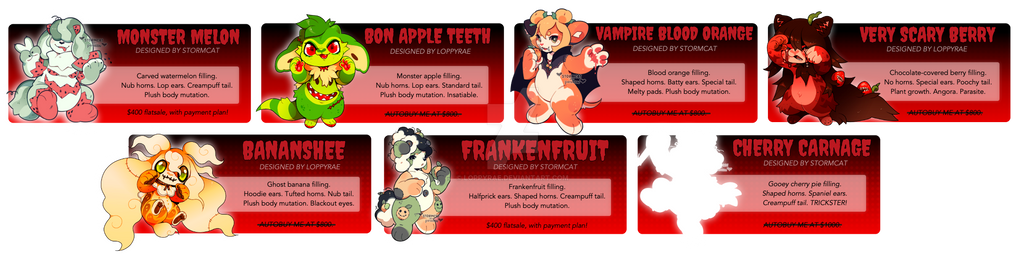 ADVENT: Freaky Fruit Stand, open! FRANKENFRUIT!