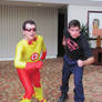 Kid Flash and Superboy