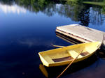 yellow boat by dzzudy