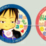 Roy x Riza Chibi Button Set