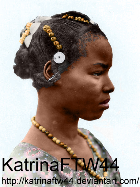 Lady from Burkina Faso 1910