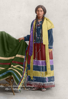 Indigenous Girl in Regalia