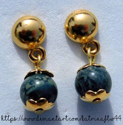 Kambaba Jasper Earrings