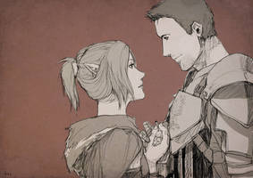 Dragon Age Commission: Marry Me (Alistair/Varia)