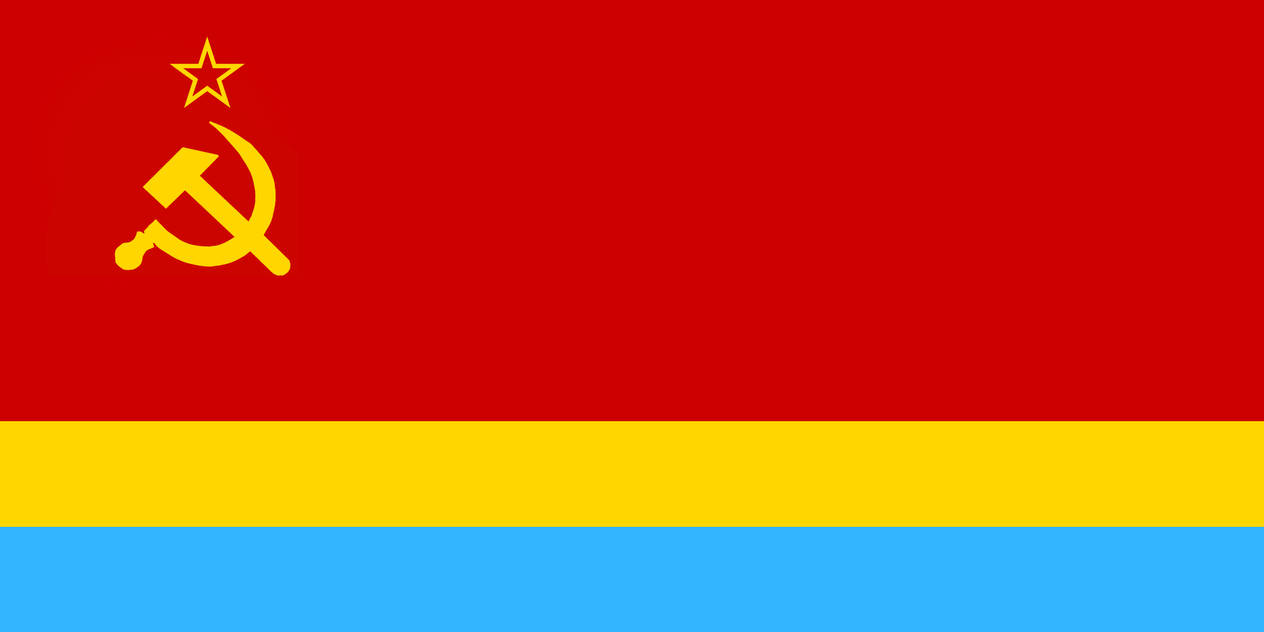 Ukraine Ssr Flag of the Ukrainian SSR (REMASTER) by TheGroxHaveInvaded on DeviantArt