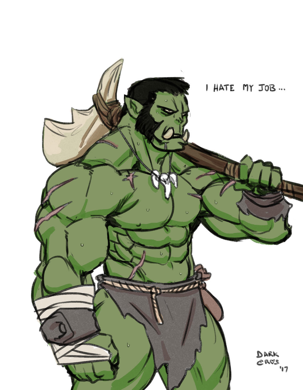 Orc by DarkEros on DeviantArt