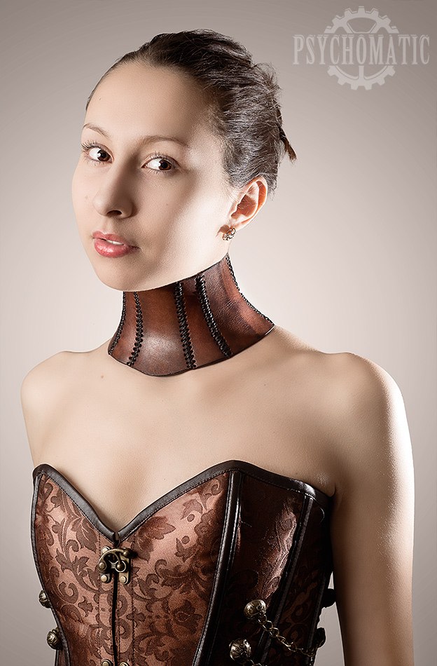Neck corset by Tvirinum on DeviantArt