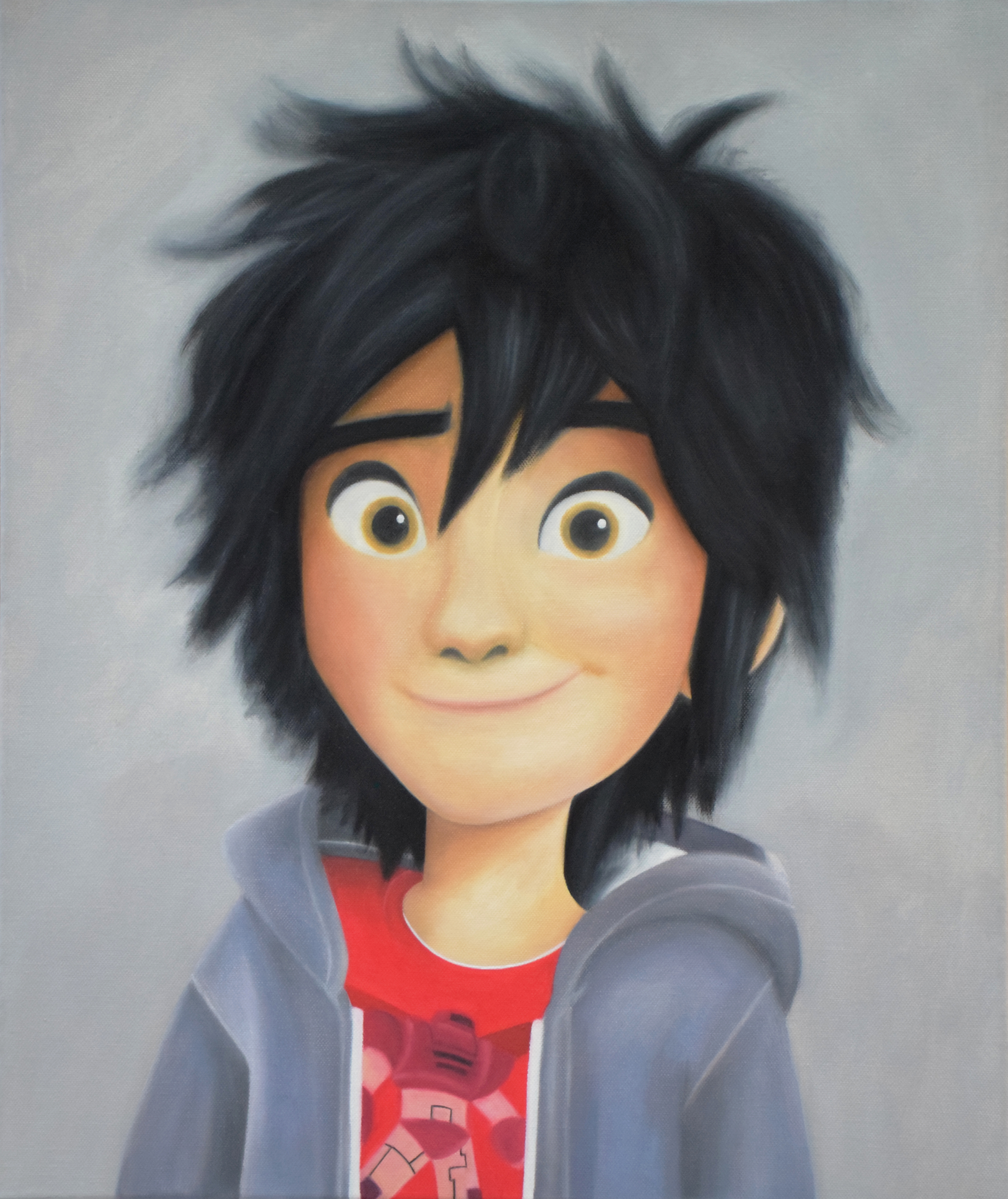 Hiro Hamada Oil Painting