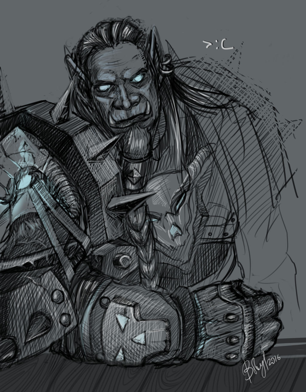 Random Orc Random orc by Bobyl on DeviantArt