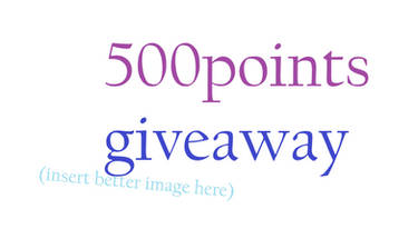500points giveaway