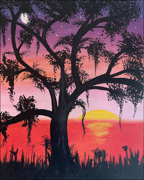 Bayou Sunset By Vagrantscout Dh98y3h-414w-2x