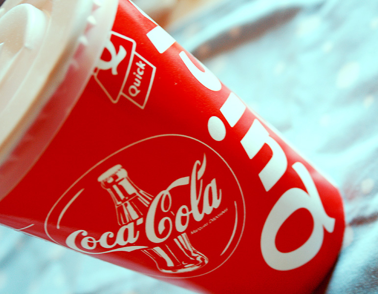 A Coca Cola From Quick