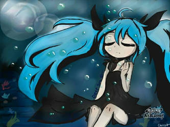 Deep Sea Girl (Hatsune Miku) by Mad-Squib-Draws