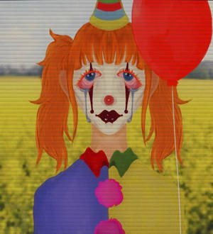 Another silly clown girl mwah