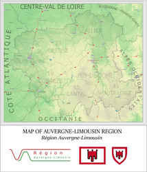 [Pastiche] Auvergne-Limousin Region : Map