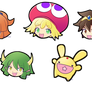 Puyo Roster: Row 1 Icons