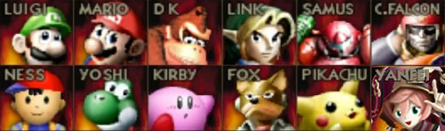 Smash Rbos 64 Roster Smash 64 Roster If It Was Actually Good by Gatorrator12 on DeviantArt