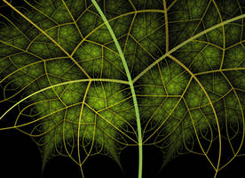 Green leaves fractal