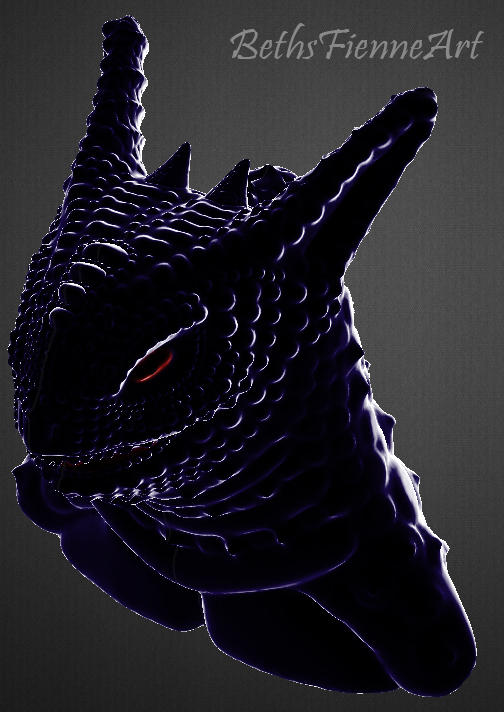 HTTYD Toothless In Dark Shadow Form by BethsFienneArt on DeviantArt