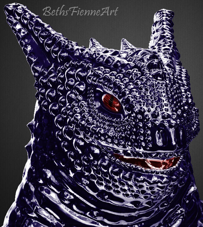 HTTYD Toothless Metallic Form by BethsFienneArt on DeviantArt