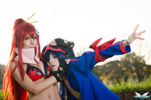 Yoko and Simon - Tengen Toppa Gurren Lagann