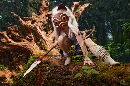 Mononoke Cosplay from Studio Ghibli