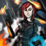 Mass Effect 3 Fem Shepard Kicks Ass