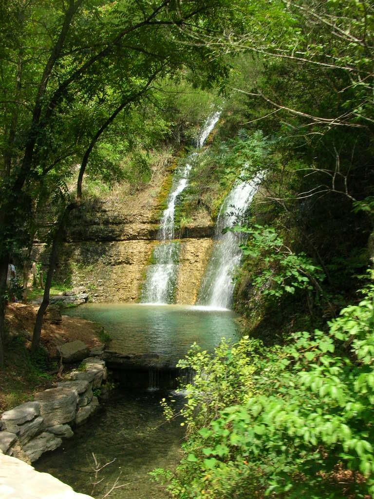 Twin Falls and Creek