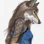Wolf Anthro Portrait 3
