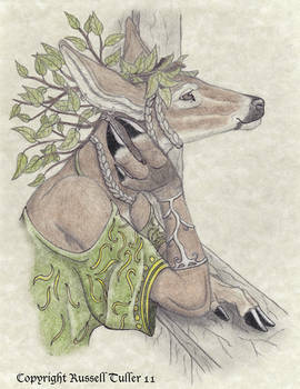 Deer Anthro Portrait