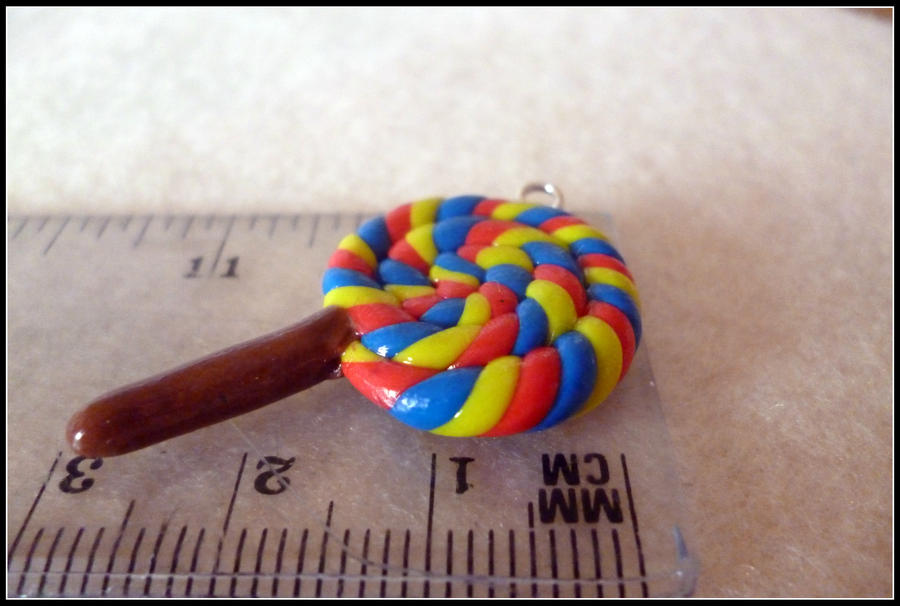 Rainbow lollipop