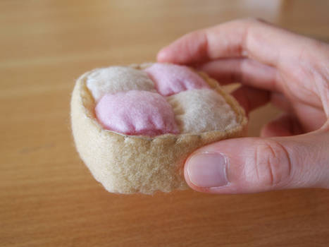 Battenberg Cake Slice Plushie