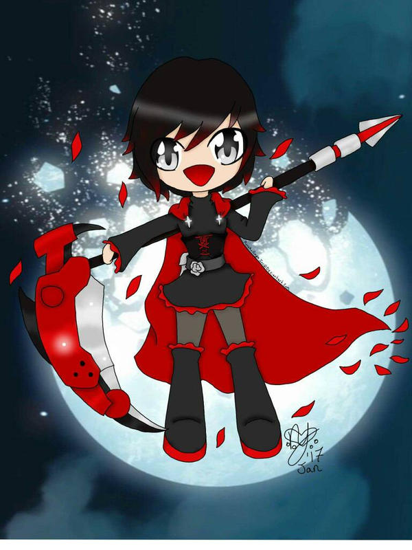 Ruby rose chibit by KonekoAmyaInc on DeviantArt