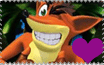 Crash Bandicoot stamp