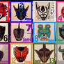 All 15 Riders of Kamen Rider Leo