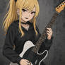 Yuzu Aihara with a Jim Root Inspired Guitar