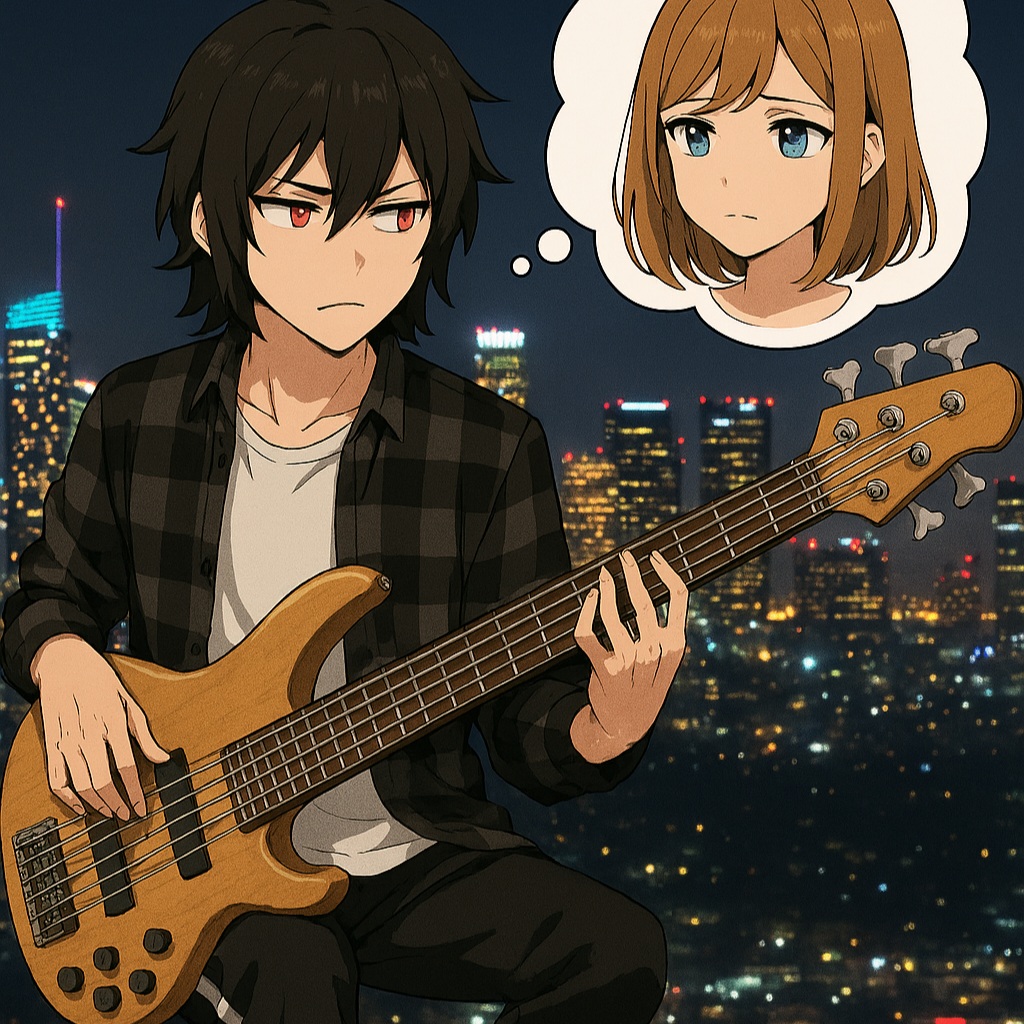 5 string bass playing for an ex