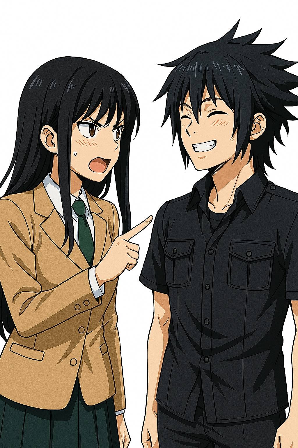 Mei getting mad at Noctis 4