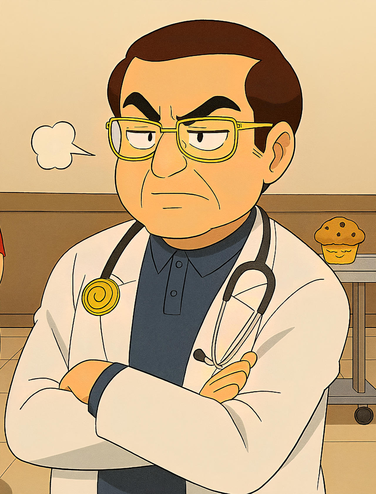 Dr Now anime style