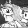 Applejack and Princess Luna