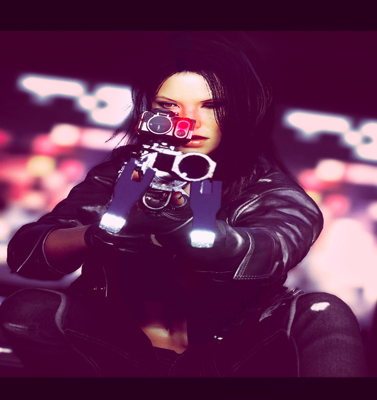 Panthera has her eye on the target. by shin-chae-rin on DeviantArt