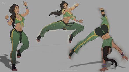 Street Fighter V Laura Matsuda