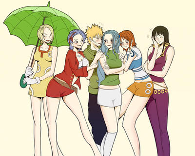 One Piece X Naruto By Naturoo On Deviantart