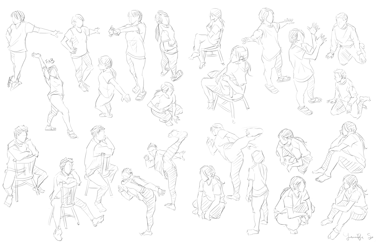 pose references by tunatorian on deviantart.
