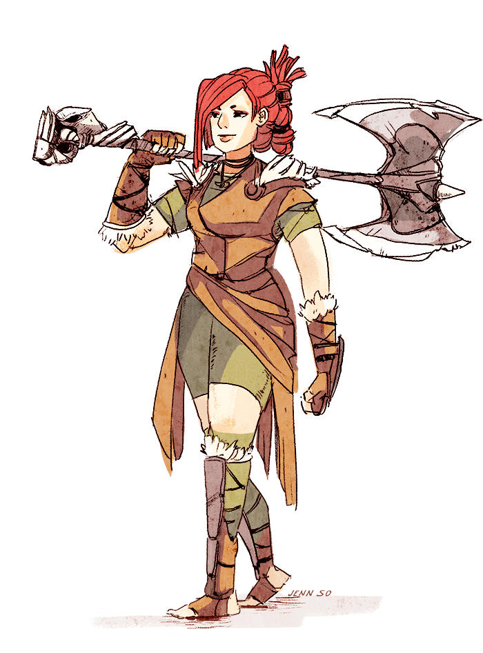 Battle Axe by spicyroll on DeviantArt