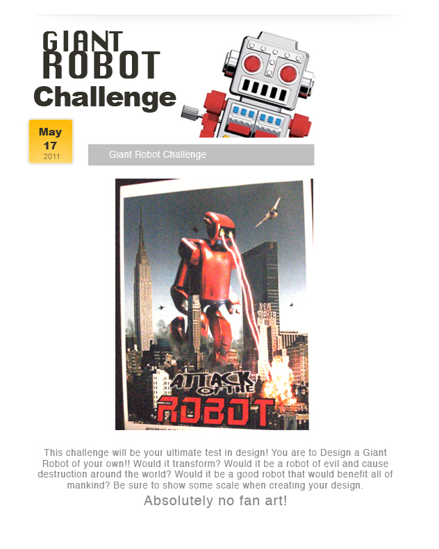 Giant Robot Challenge