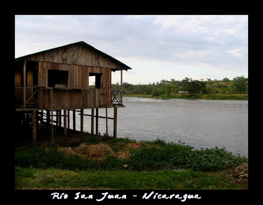 Casas en el rio San Juan